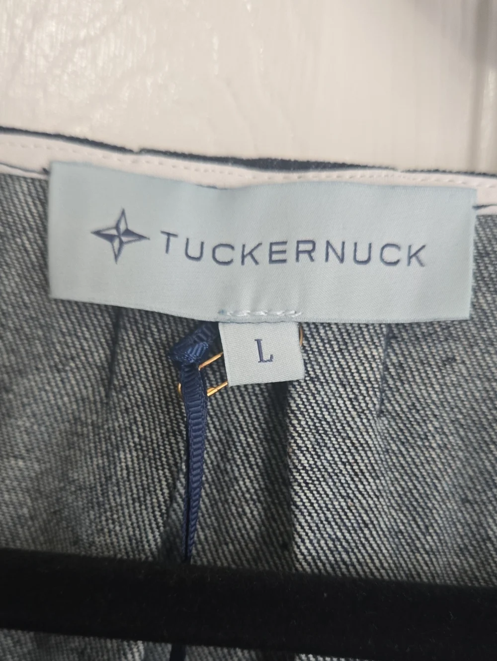 NEW Tuckernuck Tetley Blouse Blue L